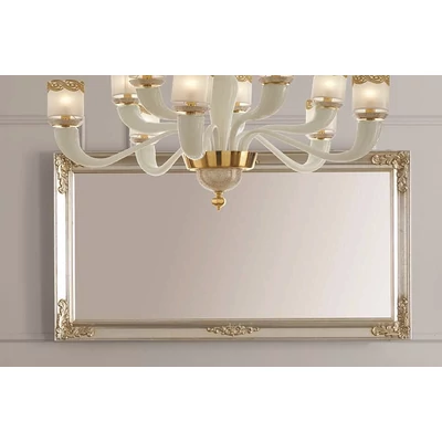 Decorated wide mirror