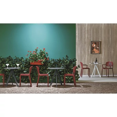 Dome stackable easy chair
