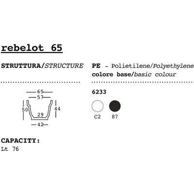 Rebelot design flowerpot