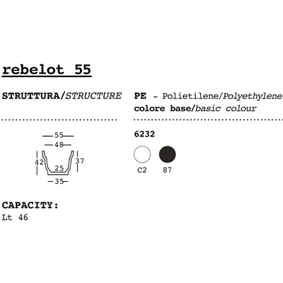 Rebelot design flowerpot