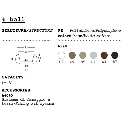 T Ball small table