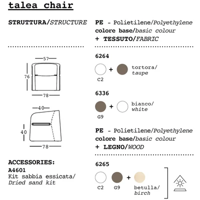 Talea easy chair