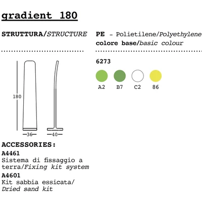 Gradient space divider