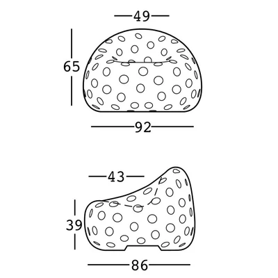 Airball armchair