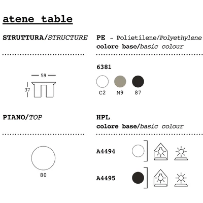 Atene small table