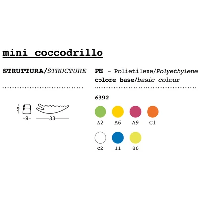 Coccodrillo design toy/accessory