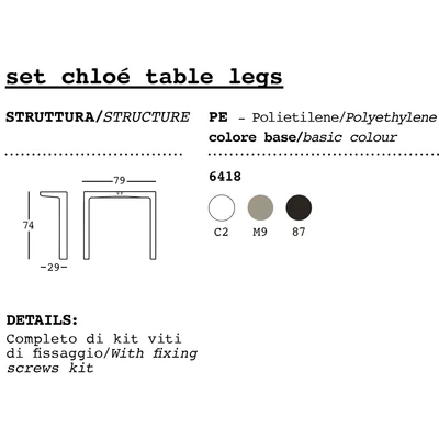 Chloé dining table