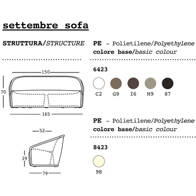 Settembre couch