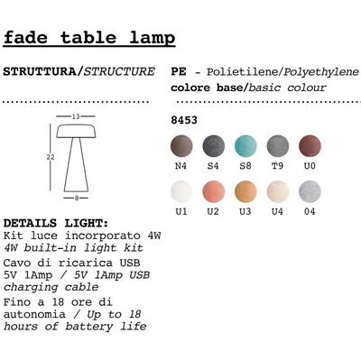 Fade lamp