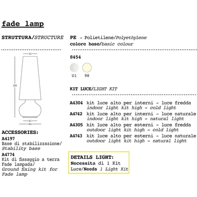 Fade világítás