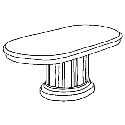 Florence Day Coffee table 120x60 cm - walnut