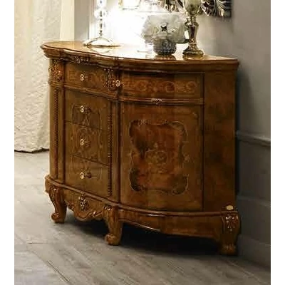 Versailles day 2-doors buffet chest of drawers 127x50,5 cm - walnut