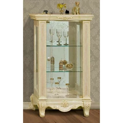 Versailles day 1-door vitrines small cabinet - beige