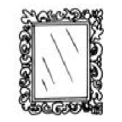 Sovrana Day Mirror with gold and silver frame