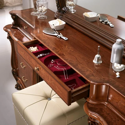 Sovrana Dressing table - walnut