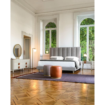 Bond kárpitozott franciaágy keret