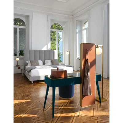 Bond kárpitozott franciaágy keret