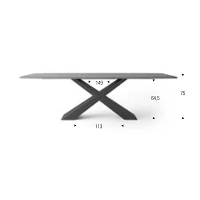 Gold étkezőasztal – méretek