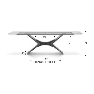Sail étkezőasztal – méretek