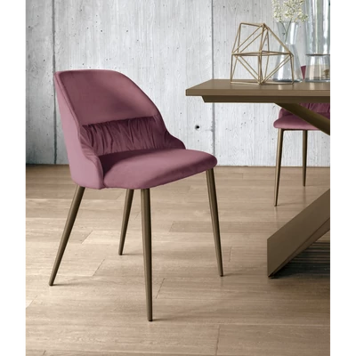 Jasmine szék (Amsterdam 183 szövet (1/One kategória), bronz váz)