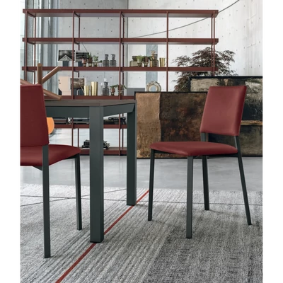 Sara szék (Twist 302 ökobőr (1/One kategória), antracit váz)