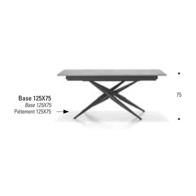 Tiffany étkezőasztal – méretek