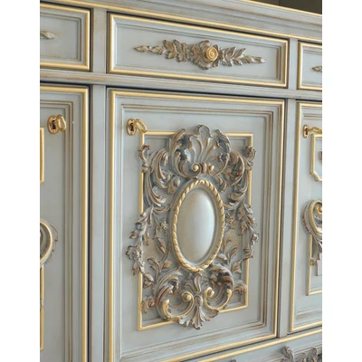 Giove 7-doors Bookcase with 5 drawers