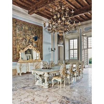 Minerva 4-doors buffet chest of drawers with 1 drawer