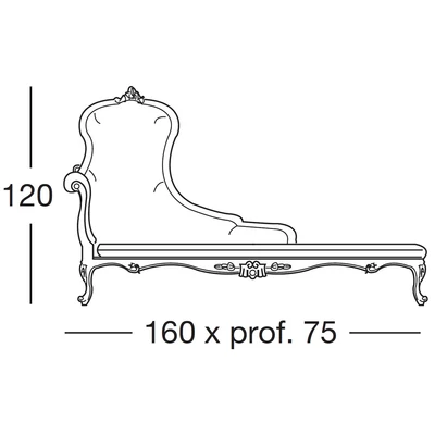 Dormeuse Double sofa (left sided)