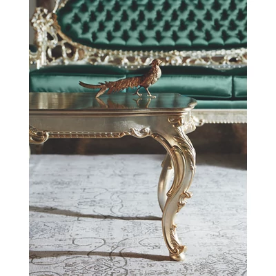 Dedalo dohányzóasztal márványlappal