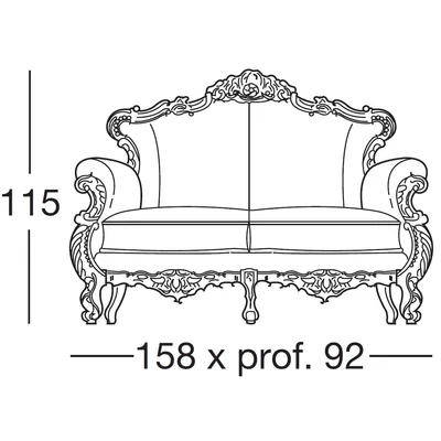 Eolo Double couch