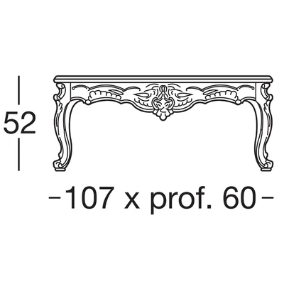 Eolo Coffee table with crystal top