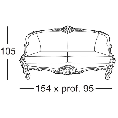 Adone Double couch