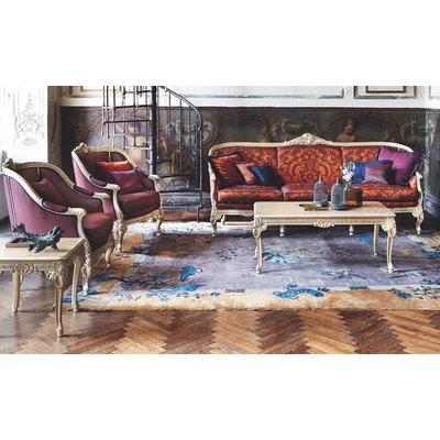 Ares Coffee table with crystal top