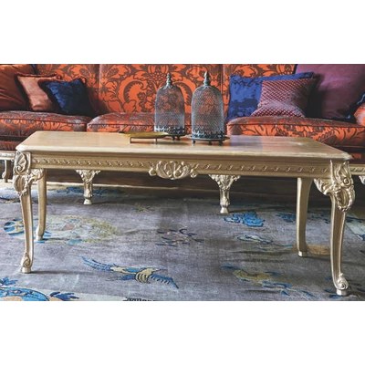 Ares dohányzóasztal kristálylappal