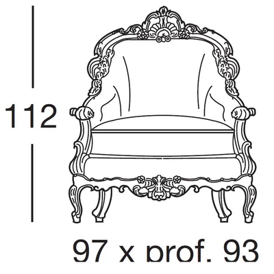 Mercurio Armchair