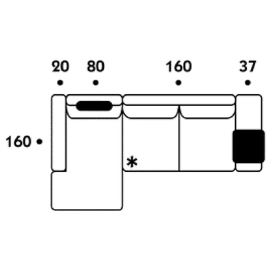 Alice Seating unit