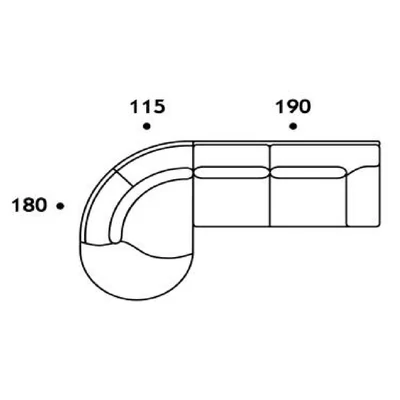 Bea Corner seating unit