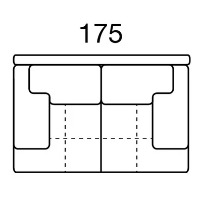 Moma Double couch