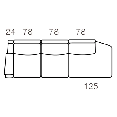 Ozio Seating unit