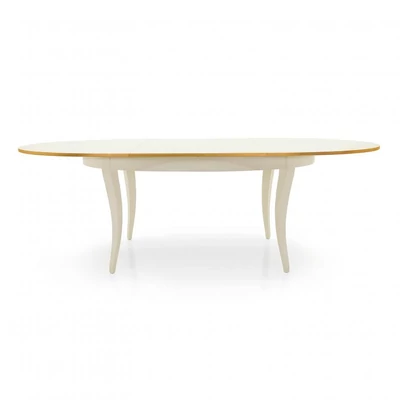 Luna oval dining table 160x110 cm (+2x40 cm extendable)