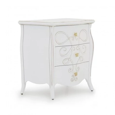 Butterfly night table with 3 drawers