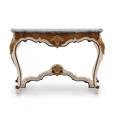 Clizia console with marble top