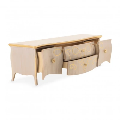 Butterfly TV commode