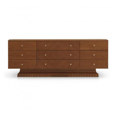 Ellipse buffet chest of drawers with 9 drawers