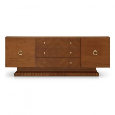 Ellipse 2-doors buffet chest of drawers with 3 drawers