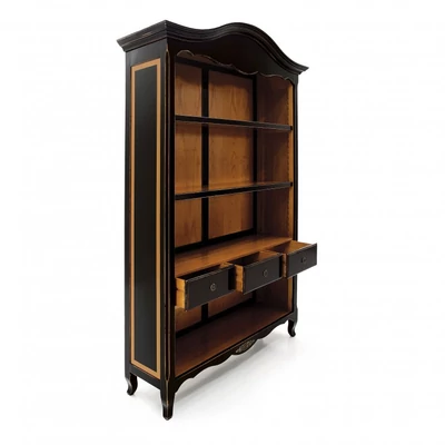 Morgan bookshelf with 3 drawers