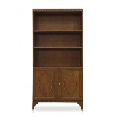 Ellipse 2-doors bookcase