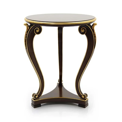 Pilade round lamp table