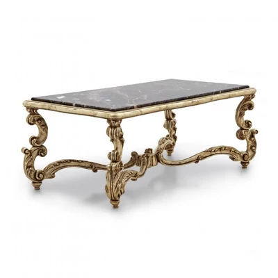 Firenze coffee table with marble top